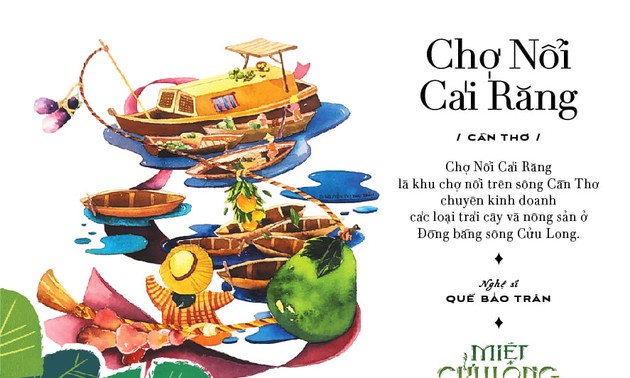 “Miet Cuu Long”: un proyecto cultural y artístico que exalta el oeste de Vietnam