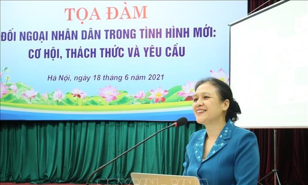Diplomacia popular de Vietnam en la nueva situación