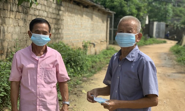 Lam Van Mau: mensajero contra la pandemia de covid-19 en Lang Son