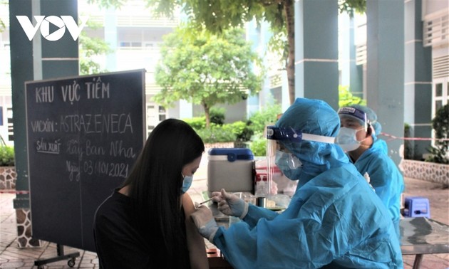 Phu Nhuan finaliza la inyección de segunda dosis de vacunas contra el covid-19