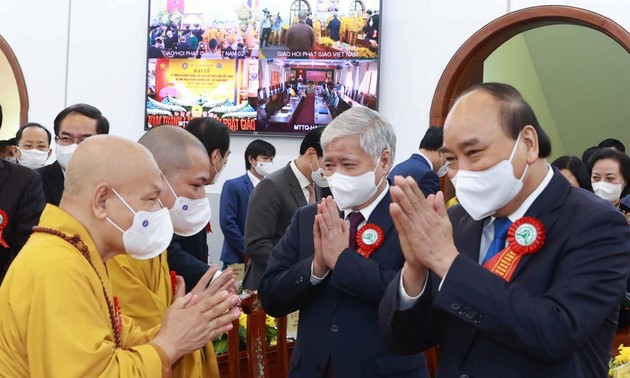 El jefe de Estado de Vietnam destaca los grandes aportes del budismo
