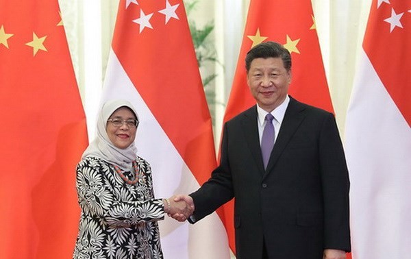 El presidente chino se reúne con sus homólogos de Polonia, Pakistán, Singapur y Argentina