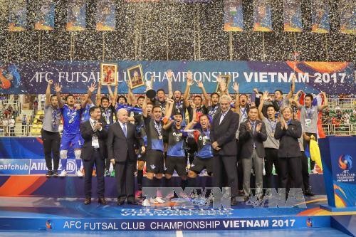 Завершился чемпионат по футзалу 2017 года среди азиатских клубных команд