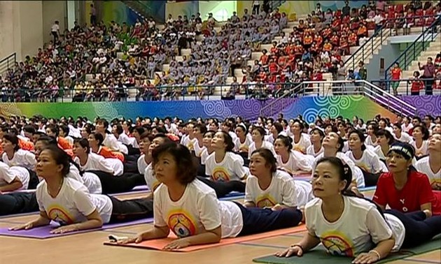 International Yoga Day spreads Vietnamese values