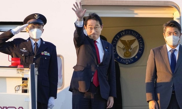 日本の岸田首相による5か国歴訪