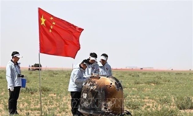 中国「嫦娥６号」、月裏側の試料採取し地球帰還　画期的成果と習主席