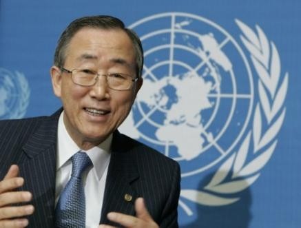  Sekjen PBB  Ban Kimoon menuntut penghapusan bermacam jenis senjata nuklir.