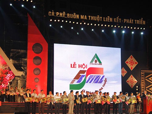 Penutupan Festival ke-4 Kopi Buon Ma Thuot –tahun 2013.