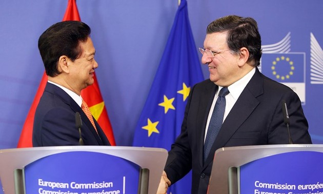 PM Vietnam Nguyen Tan Dung  mengakhiri kunjungan resmi di Kerajaan Belgia dan EU, memulai kunjungan resmi di Jerman