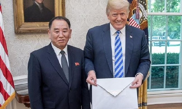 Pemimpin RDRK, Kim Jong-un mengirim lagi surat kepada Presiden AS, Donald Trump