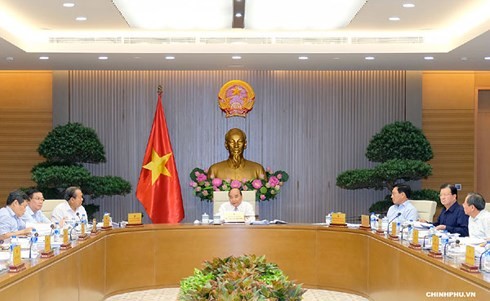 PM Viet Nam, Nguyen Xuan Phuc  memimpin sidang  Badan Harian Pemerintah