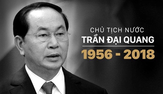 Pers internasional  secara serempak memberitakan wafatnya Presiden Viet Nam, Tran Dai Quang