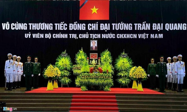 Upacara melayat  Presiden Viet Nam, Tran Dai Quang