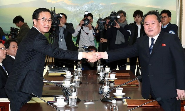 Pejabat dua bagian negeri Korea mengadakan pertemuan untuk berbahas tentang masalah perbatasan