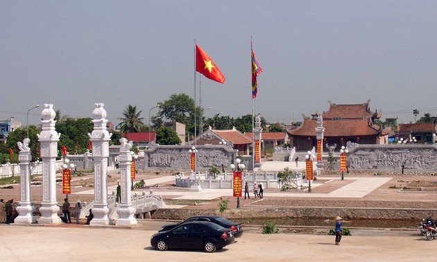 Kuil memuja Khuc Thua Du-Situs peninggalan sejarah nasional di daerah Ninh Giang