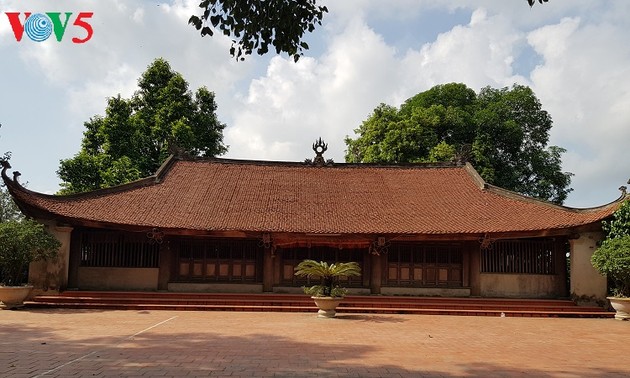 Balai desa Thuong Cung-situs peninggalan sejarah  tingkat nasional