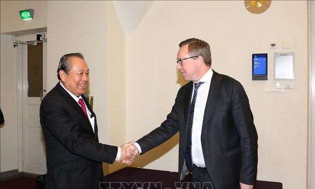 Finlandia  sangat menghargai perkembangan hubungan kerjasama  di banyak bidang dengan Vietnam