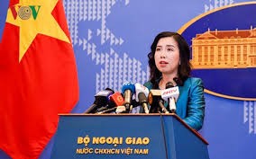 Pernyataan juru bicara Kemlu Vietnam tentang penarikan kelompok kapal  Hai Yang 8 Tiongkok  dari  Zona Ekonomi Eksklusif  dan Landas Kontinen Vietnam