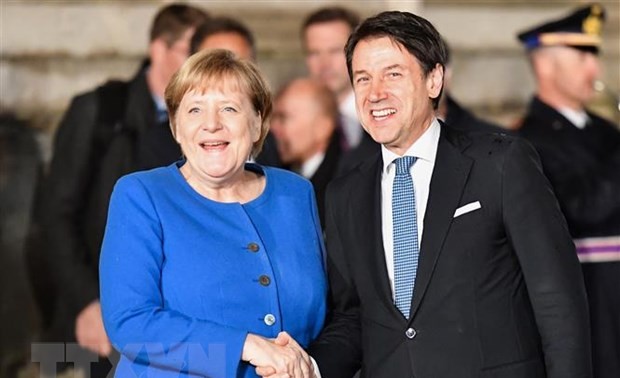 Italia dan Jerman berkomitmen akan memecahkan  masalah migran  dan tantangan-tantangan yang dihadapi oleh Uni Eropa