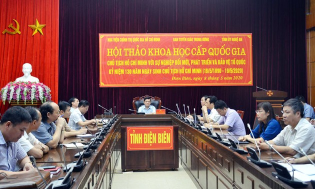 Presiden Ho  Chi Minh terhadap usaha pembaruan, pembangunan dan pembelaan Tanah Air