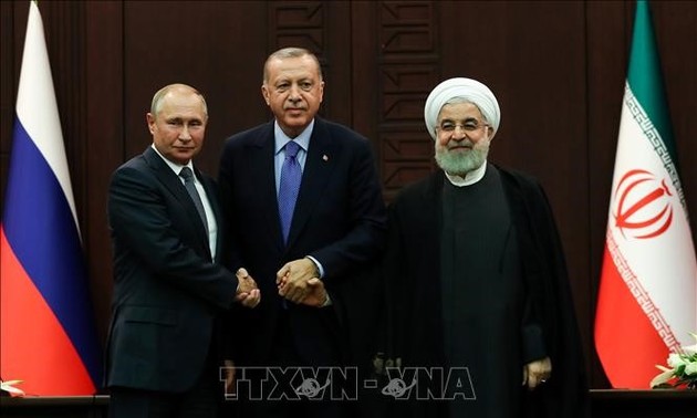 Rusia, Iran dan Turki mengeluarkan pernyataan bersama tentang situasi Suriah