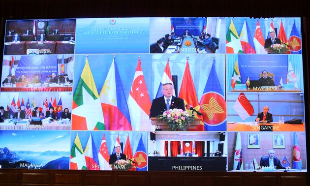 ASEAN 2020:  Pembukaan Konferensi ke-8 Dewan Ketua Mahkamah  Negara-Negara ASEAN
