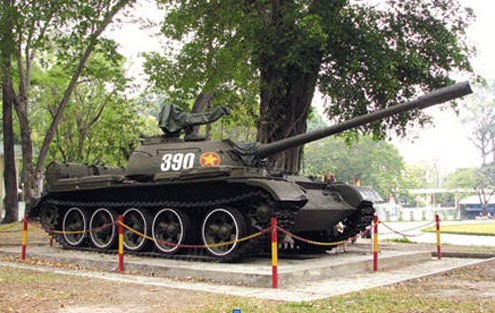 Tank 390 recognized as a national treasure 