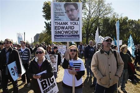 US demonstration against spying program