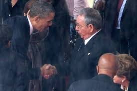 A historic handshake 
