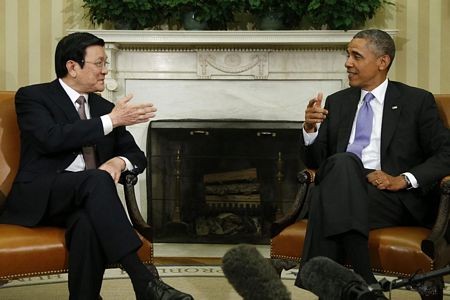 2013 saw progress in Vietnam-US relationship