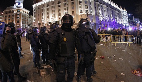 Spain: March against austerity plans turns violent 
