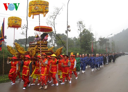 Unique palanquin procession at the Hung Kings’ temple festival