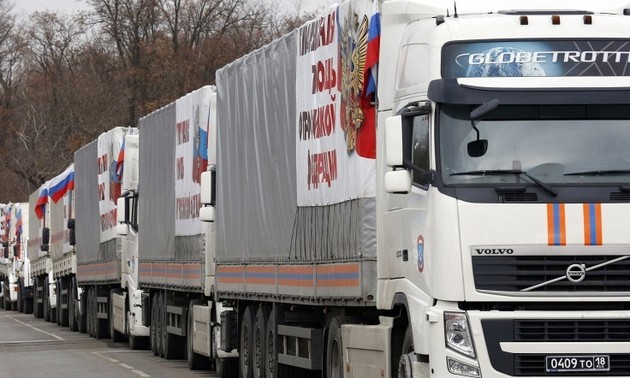 Russia transports 11,000 tons of humanitarian aid to eastern Ukraine