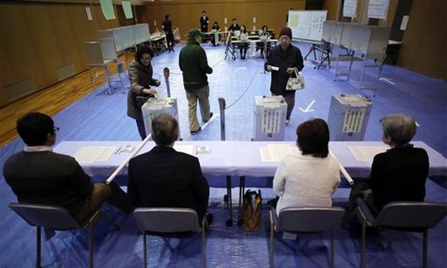 Japan’s parliamentary election begins