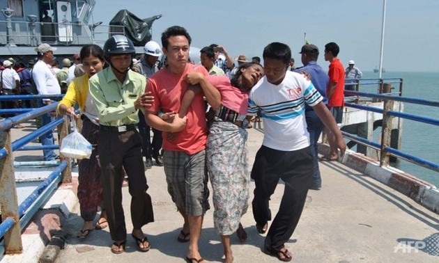 Vietnam shows sympathy with Myanmar on the ferry sinking