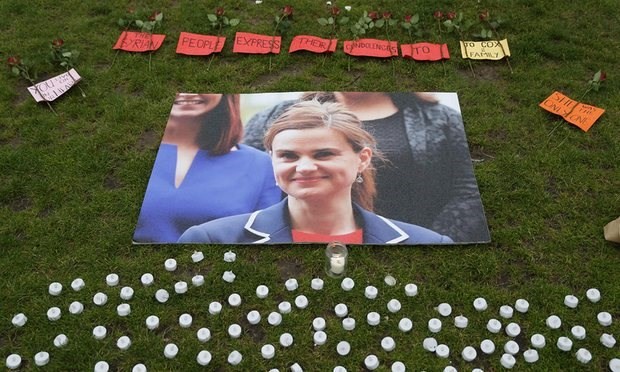British MPs pay tribute to MP Jo Cox