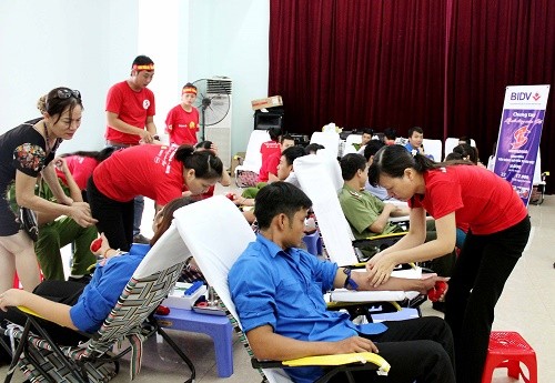 Blood donation campaign 2016 