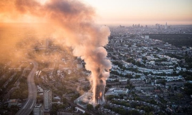 Death toll in London blaze confirmed