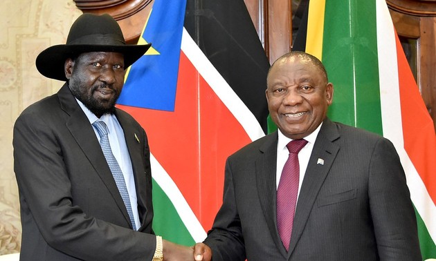 Presidents of South Africa, South Sudan discuss regional issues
