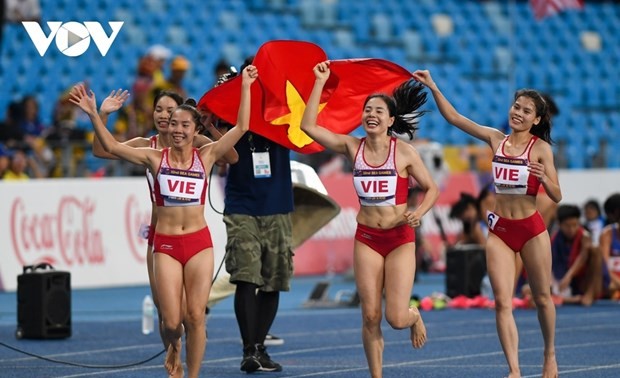 Vietnamese track&field win first gold at 2023 Asian Athletics Championships