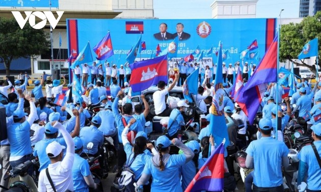 An election brings peace, stability, and development for Cambodia