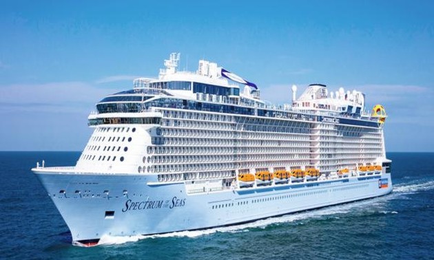 Spectrum of the Seas cruise carries passengers to Khanh Hoa province