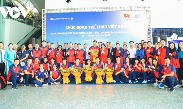 Vietnamese sports delegation ranks 18th at ASIAD 19