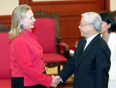 US media highlights Hillary Clinton’s visit to Vietnam