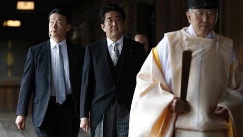 Anger sparked by Japanese PM Abe’s visit to Yasukuni shrine