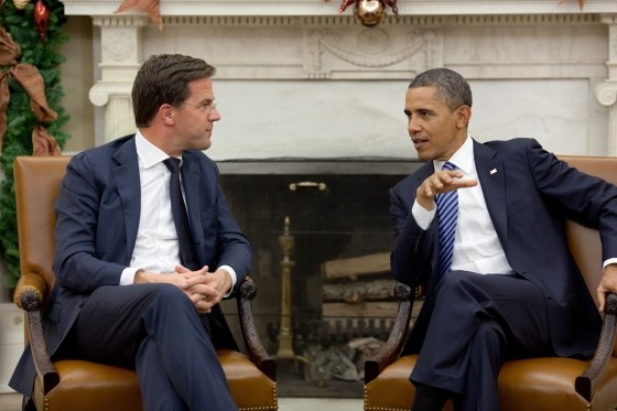 US President, Dutch PM talk over MH17