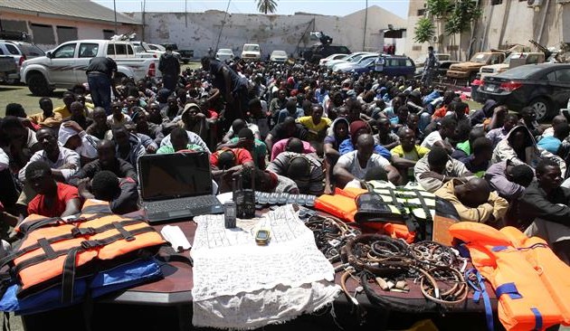 Libya arrests 600 Europe-bound illegal migrants 