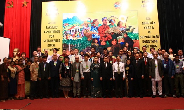Vietnam hosts 7th general assembly of Asian Farmers’ Association
