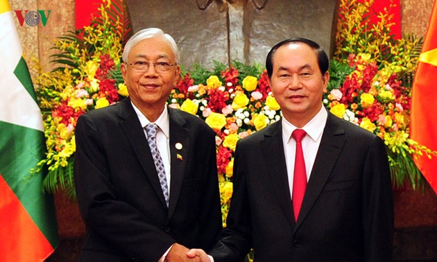 Banquet held for Myanmar President Htin Kyaw and his delegation