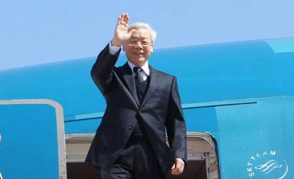Party leader’s visit to China symbolizes better ties